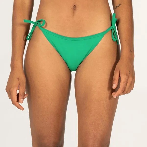 Женские плавки бикини с завязками сбоку - Sofy green OLAIAN, цвет gruen