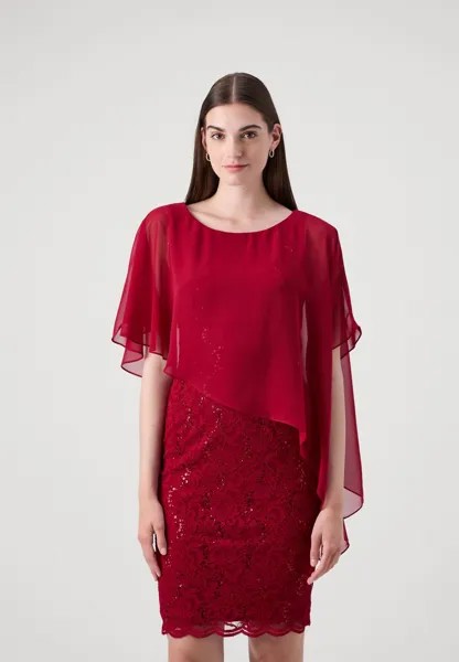Коктейльное платье / Вечернее платье Pailletten Kleid Mit Asymmetrischem Überwurf Swing, гниль