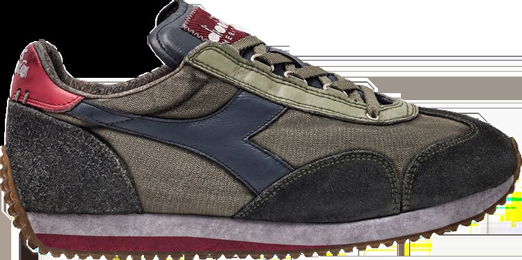 Кроссовки Equipe H Dirty Stone Wash Evo 'Abbey Stone', зеленый