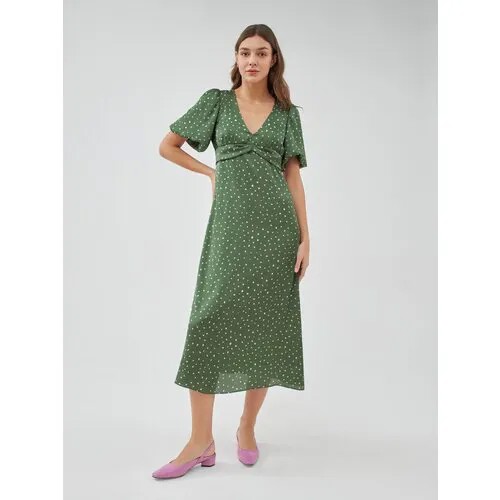 Платье Pompa, размер 40, зеленый