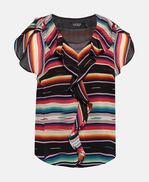 Рубашка-блузка Lauren Ralph Lauren, черный