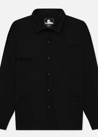 Мужская рубашка Edwin D-Ring Mili, цвет чёрный, размер S