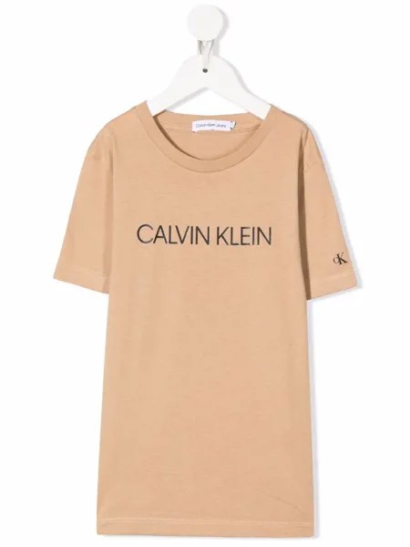 Calvin Klein Kids футболка с логотипом