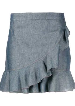 Boutique Moschino юбка-шорты с оборками