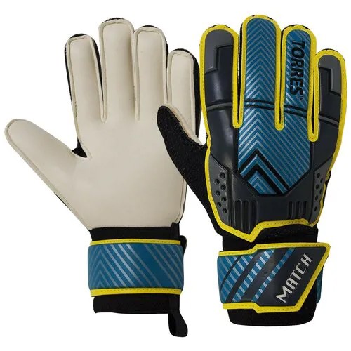 Вратарские перчатки Torres, размер 8, синий, белый
