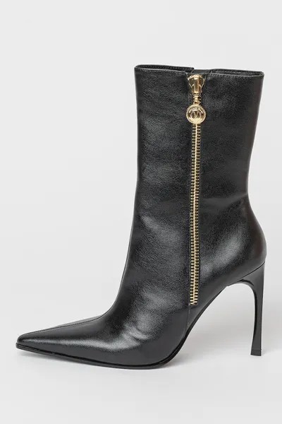 Ботильоны Sadie на высоком каблуке Versace Jeans Couture, черный