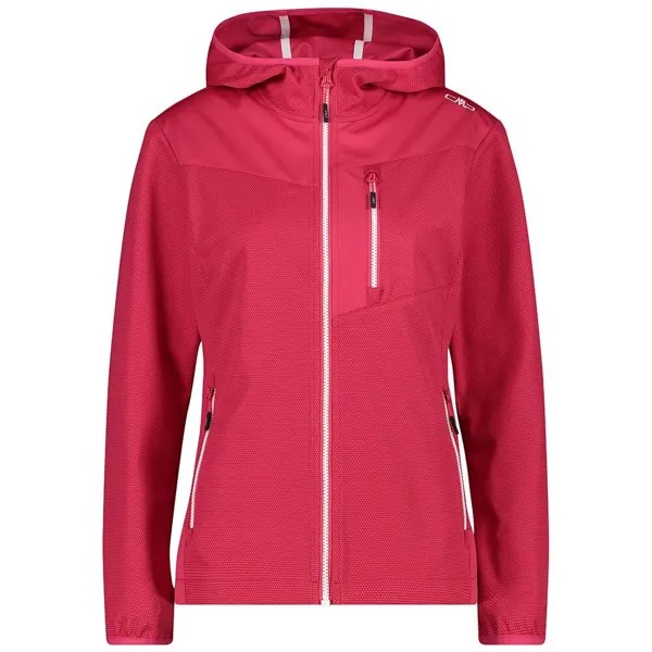 Спортивная куртка CMP Fix Hood 31A8406 softshell, красный
