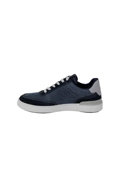 Низкие кеды Courtliterun Nubuk 26176724 Clarks, синий