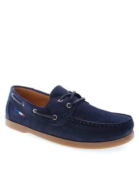 Топсайдеры мужские U.S. POLO Assn. Sail0 SAIL002 SUEDE синие 45 EU