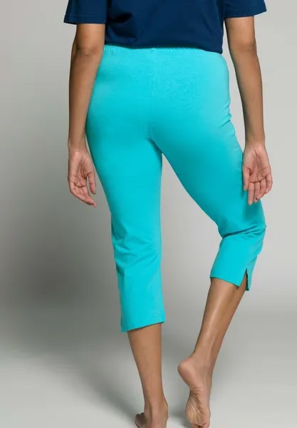 Брюки 7/8 LENGTH LEGGINGS, Leggings Ulla Popken, светло-голубой