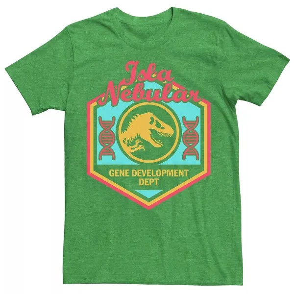 Мужская футболка Isla Nebular Gene Dept. Badge Jurassic World