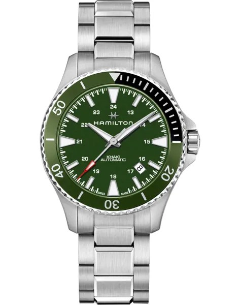 Наручные часы мужские Hamilton H82375161 серебристые