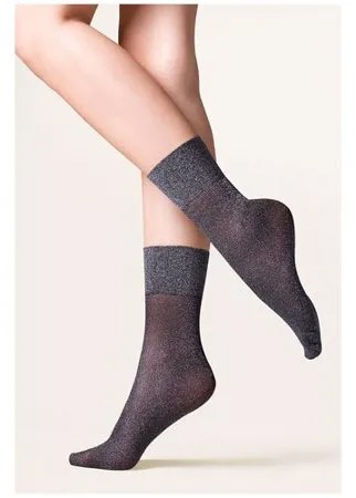 Капроновые носки Gabriella Tova 688, размер One size, nero