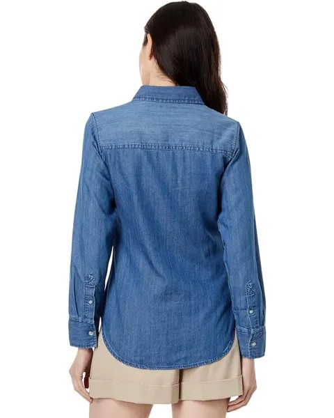 Рубашка U.S. POLO ASSN. USPA Denim Shirt, цвет Medium Wash