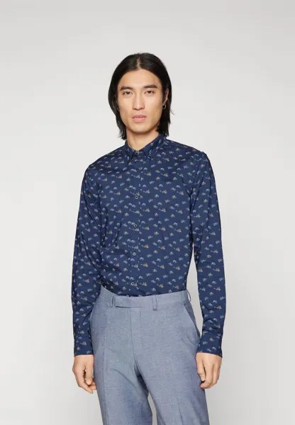 Элегантная рубашка DITSY SHIRT Scotch & Soda, темно-синий