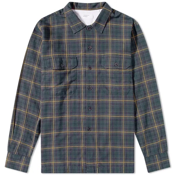 Рубашка Universal Works Herringbone Check Utility Shirt