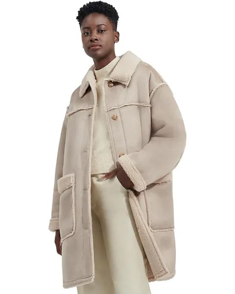 Куртка UGG Takara Luxefluff Mid, песочный
