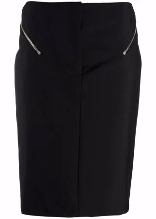 Givenchy юбка-карандаш с молнией