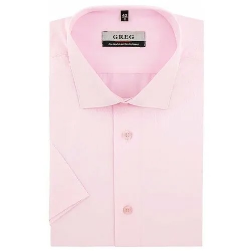 Рубашка GREG, размер 174-184/42, розовый