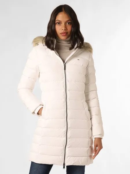 Пуховое пальто Tommy Jeans, белый