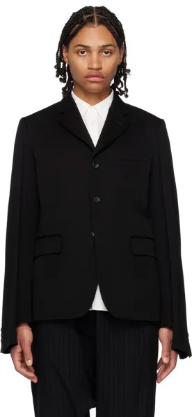 Черный пиджак с двумя рукавами Black Comme des Garçons