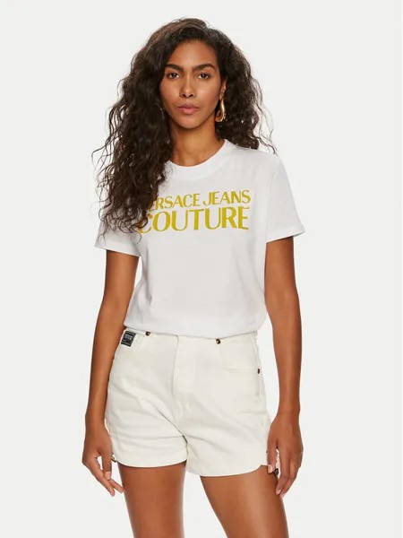 Футболка стандартного кроя Versace Jeans Couture, белый