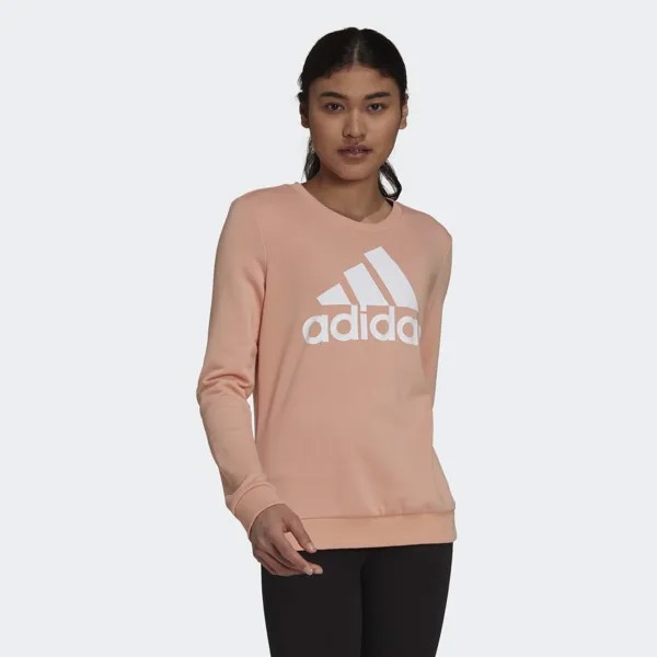 Свитшот женский Adidas H077 розовый L