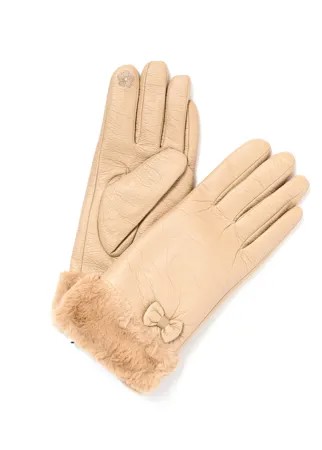 Перчатки женские Albertini IK011-5 бежевые р.8.5