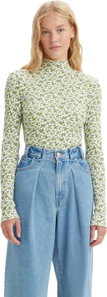 Лонгслив женский Levi's A4422 зеленый S