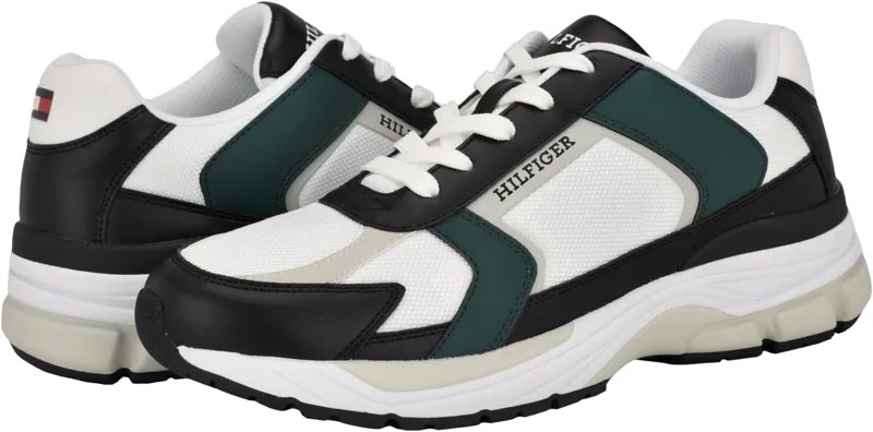 Кроссовки Tommy Hilfiger Pisano, цвет Black/Green Multi