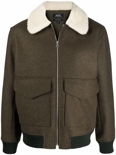 A.P.C. бомбер Ben на молнии