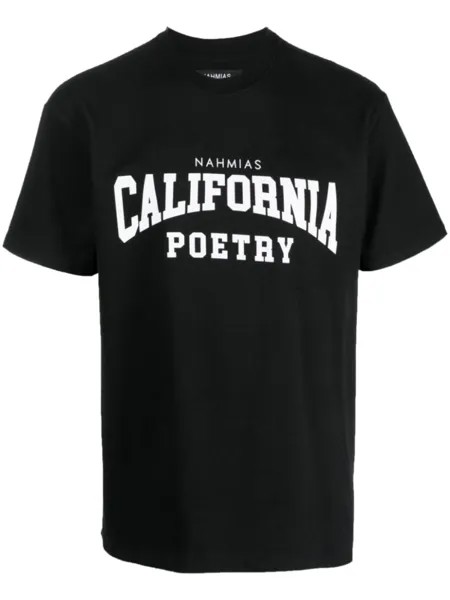Nahmias футболка California Poetry, черный
