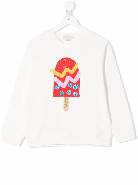 Stella McCartney Kids толстовка с принтом
