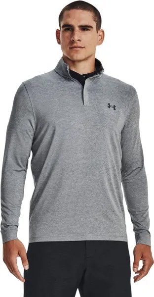 Лонгслив Under Armour UA Playoff mit ¼ Zip, серый