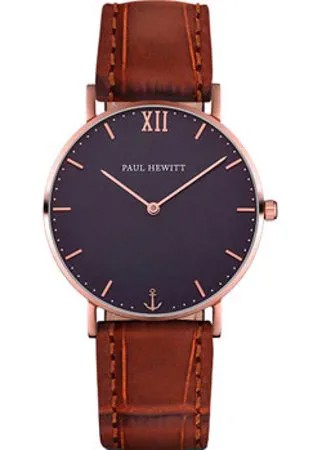 Fashion наручные  мужские часы Paul Hewitt PH-SA-R-Sm-B-14M. Коллекция Sailor Line
