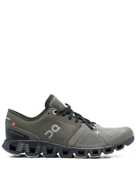 Кроссовки Cloud X 3 On Running, зеленый