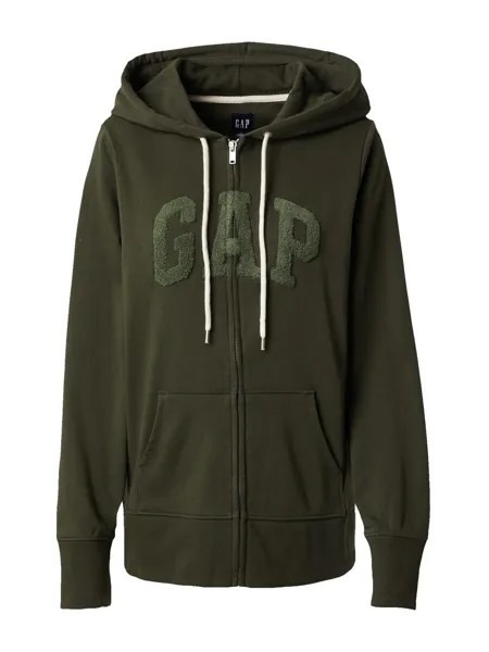 Худи на молнии Gap, цвет Fir