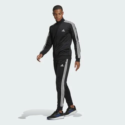 Костюм adidas , размер 42 , черный
