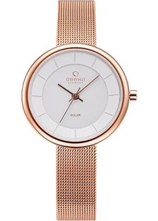Fashion наручные  женские часы Obaku V206LRVWMV. Коллекция mesh