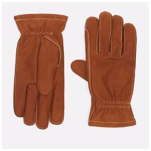 Перчатки Hestra Atle Nubuck коричневый , Размер 8