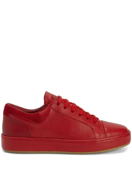Giuseppe Zanotti кроссовки GZ-City с нашивкой-логотипом, красный