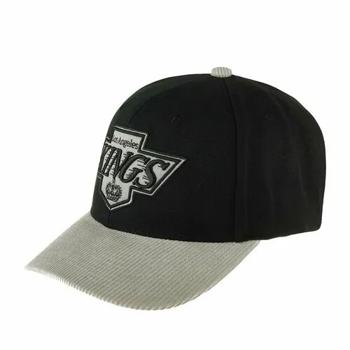 Бейсболка Mitchell & Ness, размер 0, черный/серый