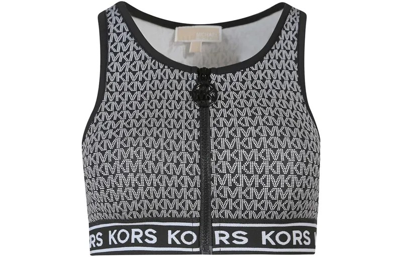 Michael Kors Женский спортивный жилет Michael Kors, цвет Black