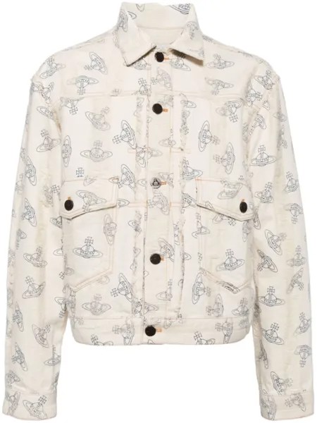Vivienne Westwood джинсовая куртка Marlene, нейтральный цвет