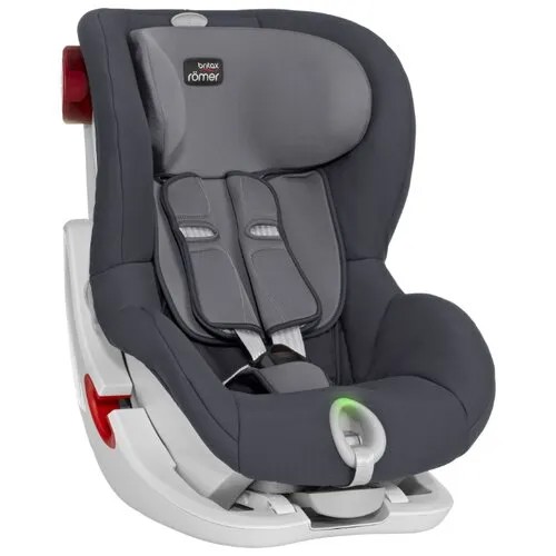 Автокресло группа 1 (9-18 кг) BRITAX ROMER King II LS, Storm Grey