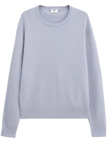 Filippa K вязаный свитер, серый