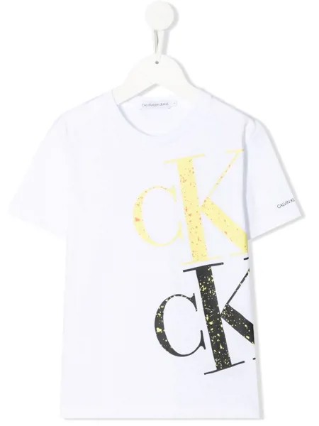 Calvin Klein Kids футболка с логотипом