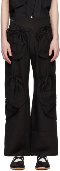 Черные брюки-карго с чехлом Strongthe