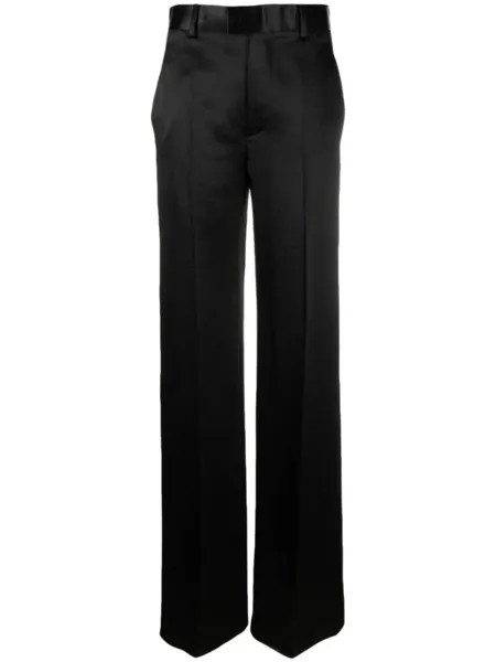 Ann Demeulemeester брюки со складками, черный