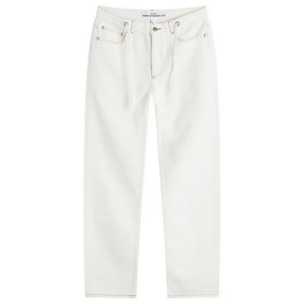 Джинсы A.P.C. X Natacha Ramsay Levi Sureau Jeans, экрю